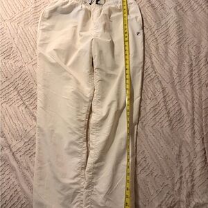 Fila Cream Drawstring Track Pants